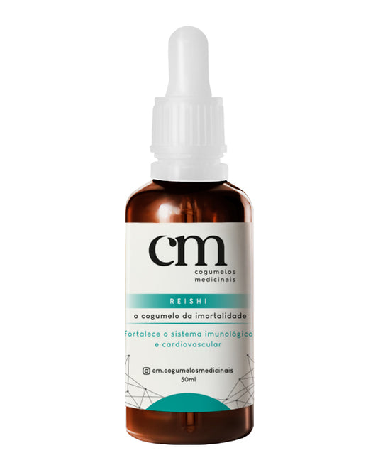 Extrato Líquido/ Tintura de Cogumelo Reishi - Ganoderma Lucidum - 50ml